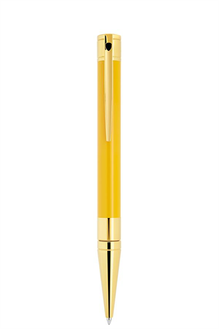 S.T. Dupont D Initial Gold Sarı Tükenmez Kalem 265029