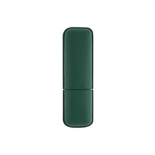 S.T. Dupont Yeşil İkili Deri Kalem Kılıfı 7134