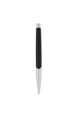 S.T. Dupont Siyah-Gümüş Tükenmez Kalem 405706