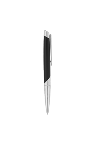 S.T. Dupont Siyah-Gümüş Tükenmez Kalem 405706