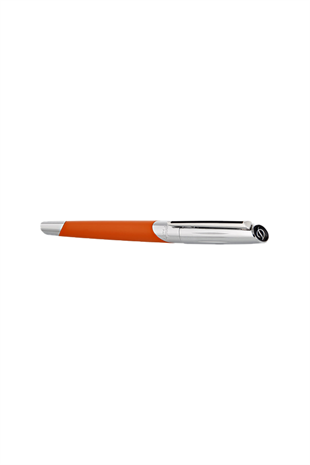 S.T. Dupont Turuncu-Gümüş Tükenmez Kalem 402737