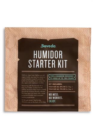 Boveda Humidor Başlangıç Kiti 84% + 72% 75-100 Puro Kapasitesi