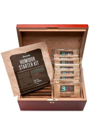 Boveda Humidor Başlangıç Kiti 84% + 72% 75-100 Puro Kapasitesi