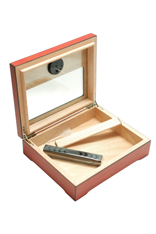 PremiumQuality Cusco Kırmızı Sedir Humidor Puro Kutusu