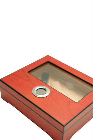 PremiumQuality Cusco Kırmızı Sedir Humidor Puro Kutusu