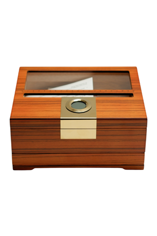 PremiumQuality Quito Kahverengi Sedir Humidor Puro Kutusu