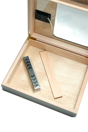 PremiumQuality San Telmo Kahverengi Sedir Humidor Puro Kutusu