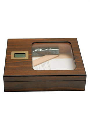 PremiumQuality San Telmo Kahverengi Sedir Humidor Puro Kutusu
