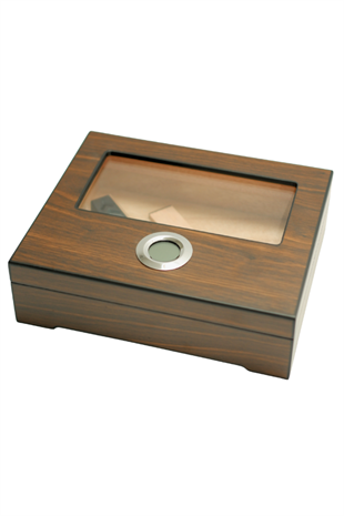 PremiumQuality Brasilia Kahverengi Sedir Humidor Puro Kutusu