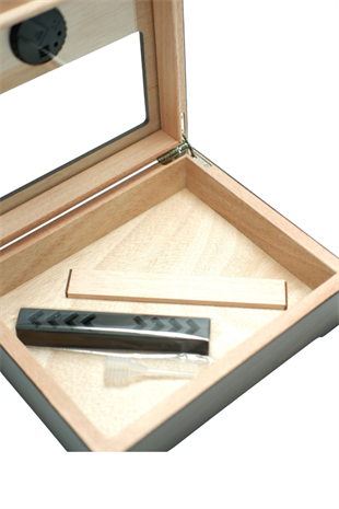 PremiumQuality Brasilia Kahverengi Sedir Humidor Puro Kutusu