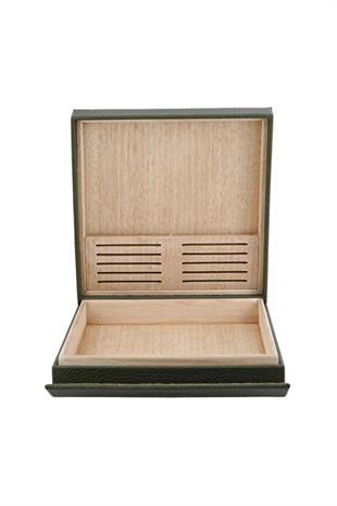 S.T. Dupont Yeşil Deri Seyahat Humidoru 1356