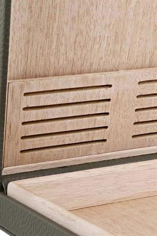 S.T. Dupont Yeşil Deri Seyahat Humidoru 1356