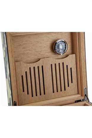 S.T. Dupont Kamuflaj Desenli Humidor Puro Kutusu 1317