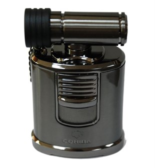 Cohiba 4 Torch Pürmüz Masa Tipi Gunmetal Puro Çakmağı