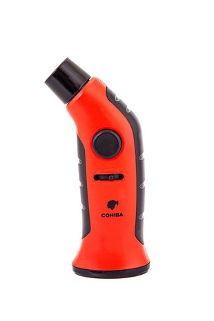 Cohiba Masa Tipi Tek Torch Pürmüz Kırmızı Puro Çakmağı