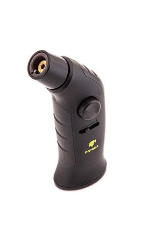 Cohiba Masa Tipi Tek Torch Pürmüz Siyah Puro Çakmağı