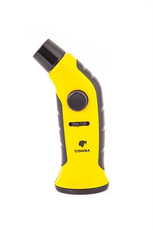 Cohiba Masa Tipi Tek Torch Pürmüz Sarı Puro Çakmağı