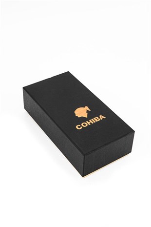 Cohiba Masa Tipi Tek Torch Pürmüz Kamuflaj Desen Puro Çakmağı