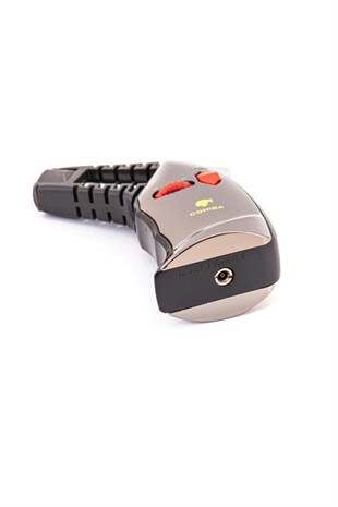 Cohiba Tek Torch Pürmüz Masa Tipi Gunmetal Puro Çakmağı