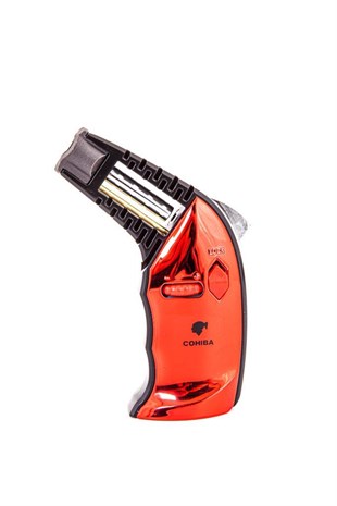 Cohiba Tek Torch Pürmüz Masa Tipi Kırmızı Puro Çakmağı