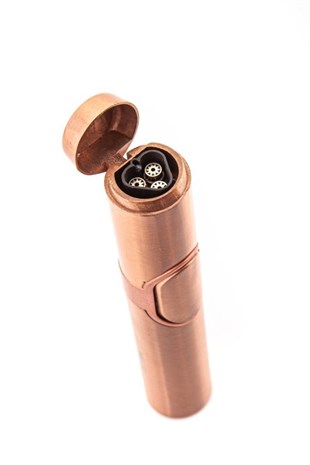 Cohiba Üç Torch Pürmüz Bronze Masa Tipi Puro Çakmağı