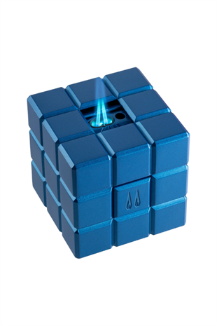 Colibri Heritage Çift Torch Pürmüz & Soft Flame Mavi Masa Tipi Puro Çakmağı