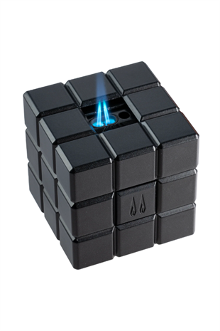 Colibri Heritage Çift Torch Pürmüz & Soft Flame Siyah Masa Tipi Puro Çakmağı