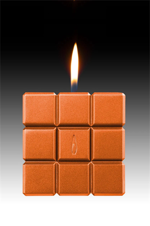 Colibri Heritage Çift Torch Pürmüz & Soft Flame Turuncu Masa Tipi Puro Çakmağı