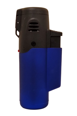 PremiumQuality Lacivert Masa Tipi Tek Torch Pürmüz Puro Çakmağı