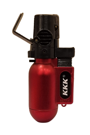 PremiumQuality Kırmızı Plastik Masa Tipi Tek Torch Pürmüz Puro Çakmağı