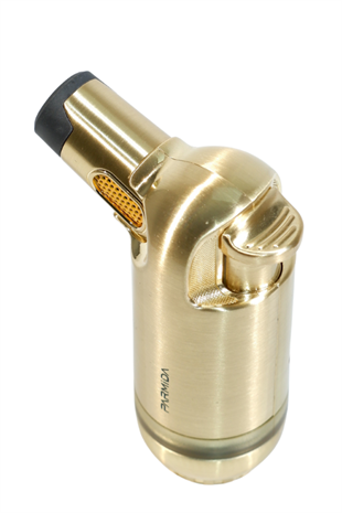 Parmida 3 Torch Pürmüz Gold Masa Tipi Metal Puro Çakmağı