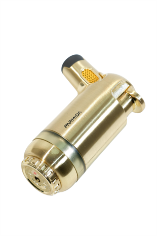 Parmida 3 Torch Pürmüz Gold Masa Tipi Metal Puro Çakmağı