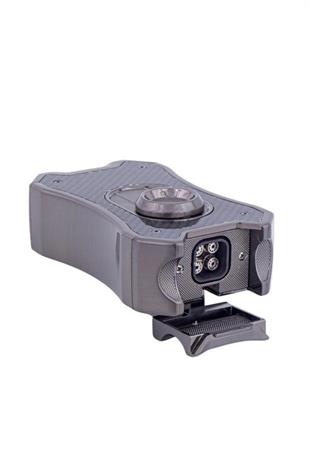 Parmida Dört Torch Pürmüz Masa Tipi Gunmetal Puro Çakmağı