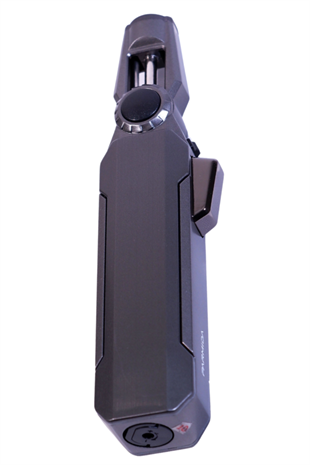 Parmida Tek Torch Pürmüz Oynar Başlıklı Gunmetal Masa Tipi Metal Puro Çakmağı