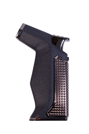 Parmida Tek Torch Pürmüz Siyah Masa Tipi Metal Puro Çakmağı