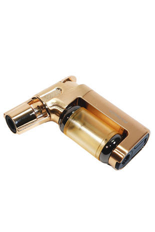 Parmida Tek Torch Pürmüz Gold Masa Tipi Metal Puro Çakmağı