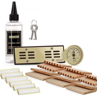 Adorini Vega Siyah Humidor Puro Kutusu