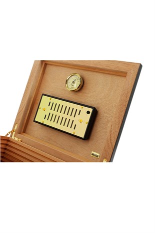 Adorini Carrara Siyah Humidor  Puro Kutusu