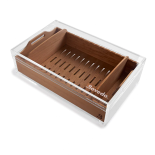 Boveda Medium Akrilik Humidor Puro Kutusu