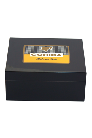 Cohiba Siyah Sedir Humidor Puro Kutusu