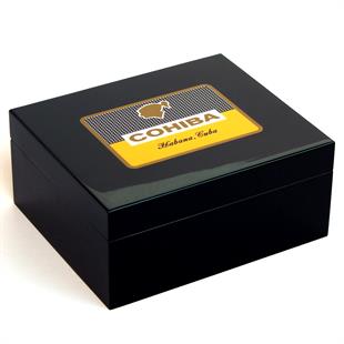Cohiba Siyah Sedir Humidor Puro Kutusu