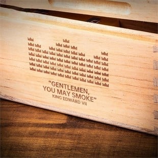 Lubinski Yeni Seri Simple Dolap İçi Humidor Puro Kutusu 50s