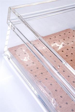 Parmida Akrilik Humidor Puro Kutusu