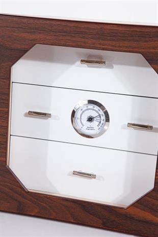 Mendoza 3 Çekmeceli Sedir Humidor Puro Kutusu