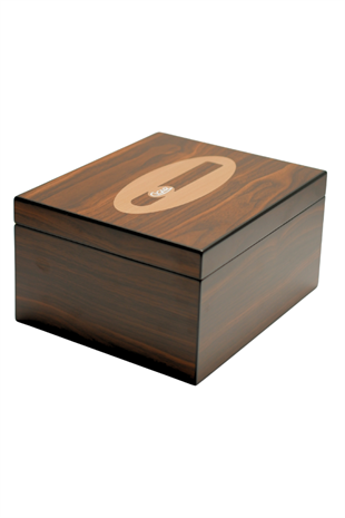 PremiumQuality Polermo Kahverengi Sedir Humidor Puro Kutusu