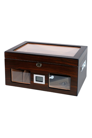 PremiumQuality Urdesa Kahverengi Sedir Humidor Puro Kutusu