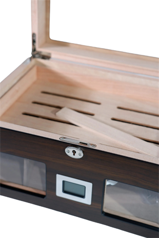 PremiumQuality Urdesa Kahverengi Sedir Humidor Puro Kutusu