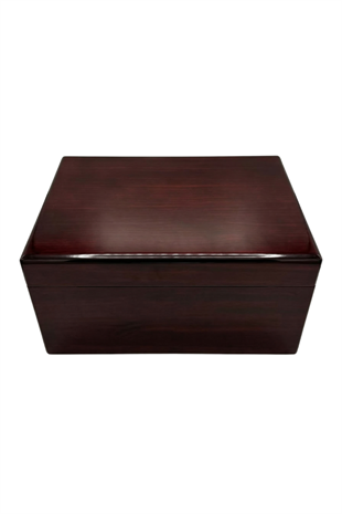 PremiumQuality Fortaleza Kahverengi Sedir Humidor Puro Kutusu
