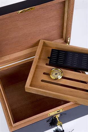 PremiumQuality Sao Paulo Sedir Humidor Puro Kutusu