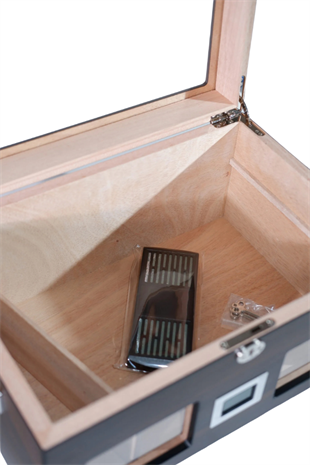 PremiumQuality Urdesa Kahverengi Sedir Humidor Puro Kutusu